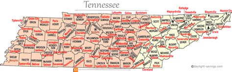 timezone in tennessee